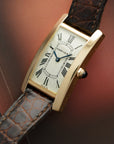 Cartier - Cartier Yellow Gold Tank Cintree - The Keystone Watches