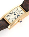 Cartier - Cartier Yellow Gold Tank Cintree - The Keystone Watches