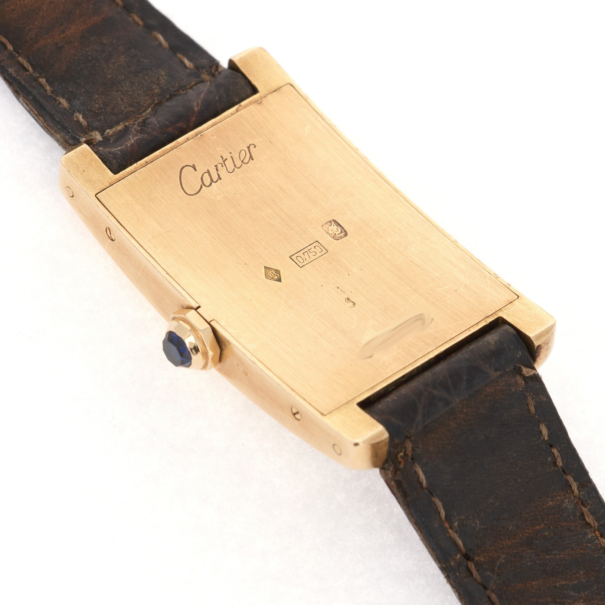 Cartier - Cartier Yellow Gold Tank Cintree - The Keystone Watches