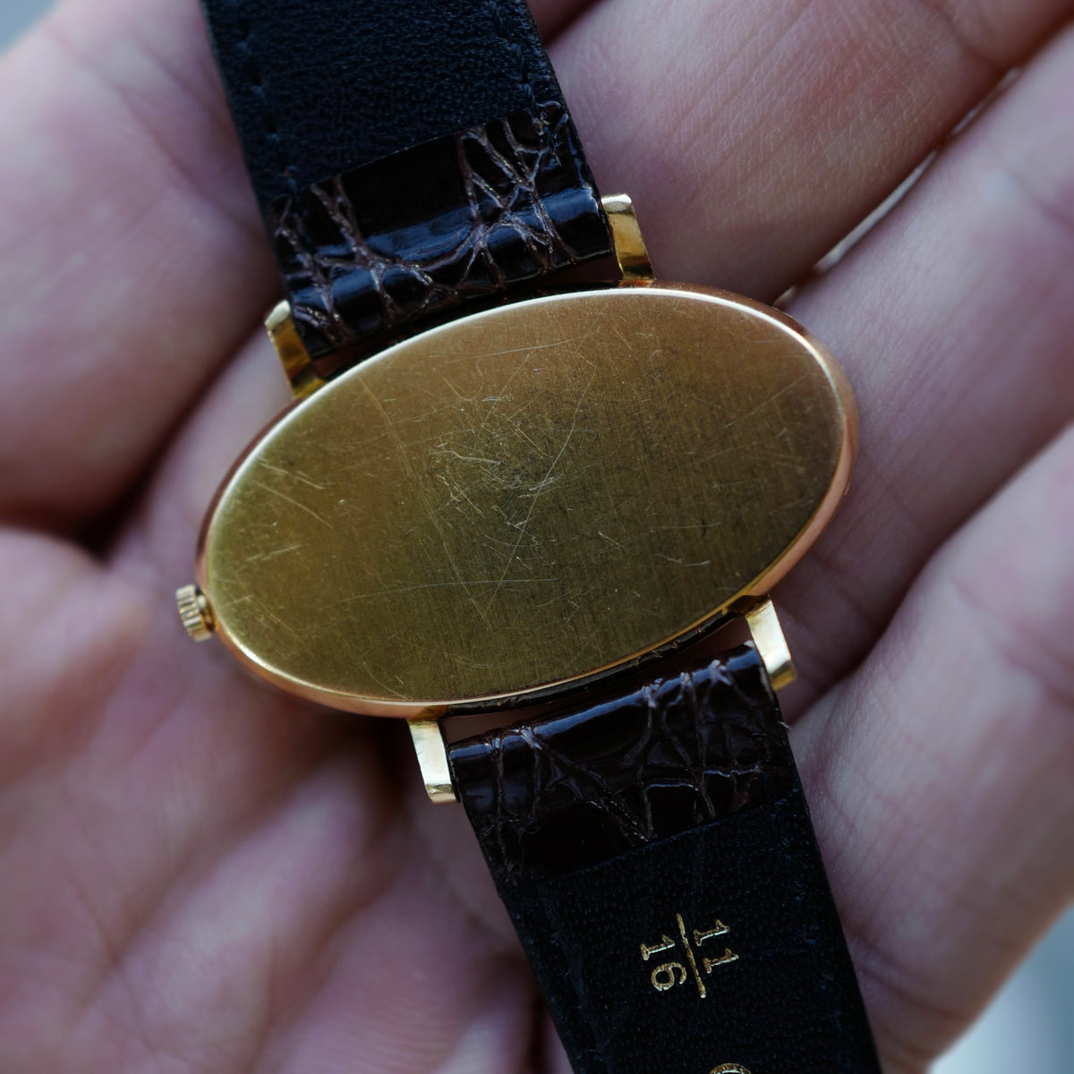 Rolex Yellow Gold Cellini Oval Watch