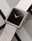 Piaget White Gold Onyx Diamond Watch Ref. 9126A6