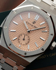 Audemars Piguet - Audemars Piguet Salmon Dial Royal Oak Minute Repeater Supersonnerie Ref. 26591 - The Keystone Watches