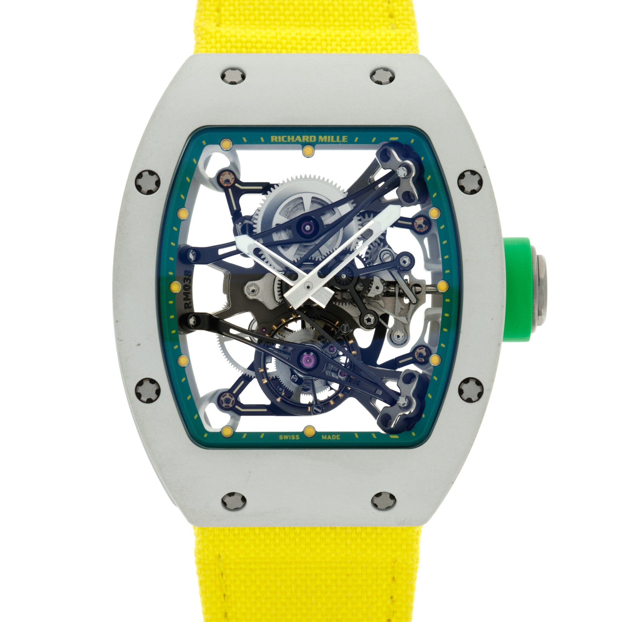 Richard Mille - Richard Mille Olympic-Worn, Yohan Blake Tourbillon RM38 Prototype - The Keystone Watches