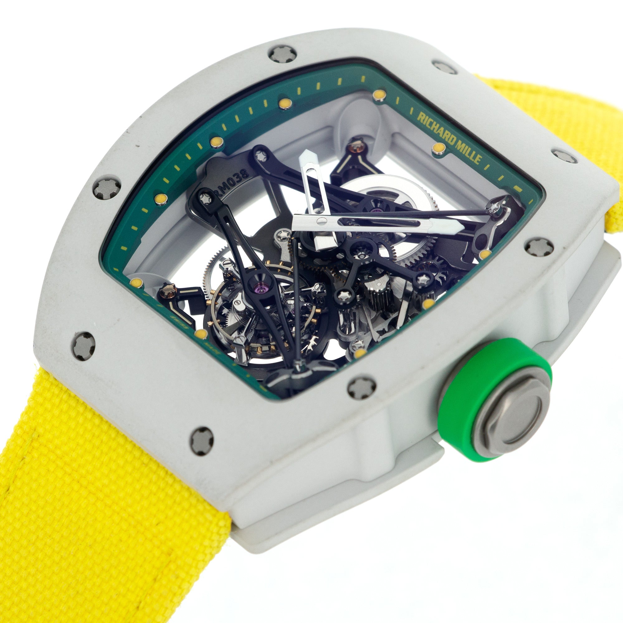 Richard Mille - Richard Mille Olympic-Worn, Yohan Blake Tourbillon RM38 Prototype - The Keystone Watches