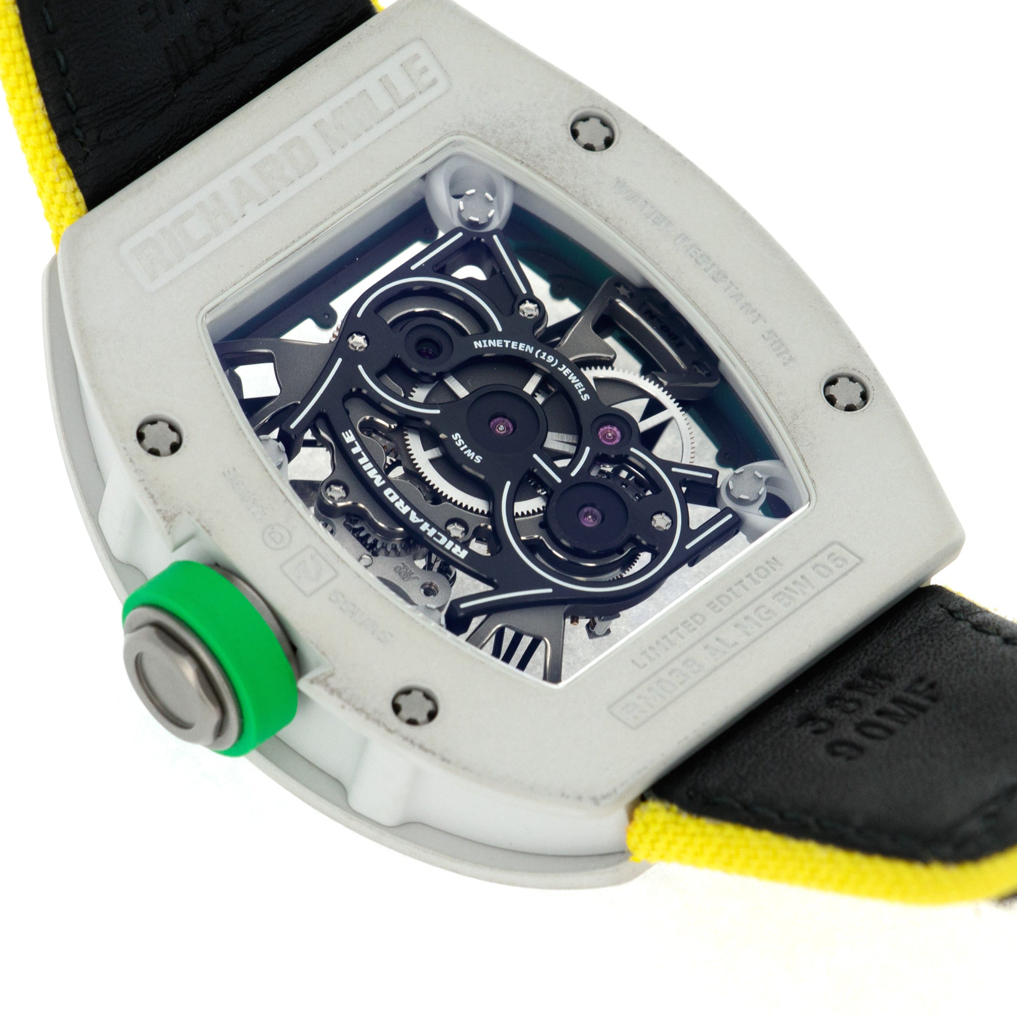 Richard Mille - Richard Mille Olympic-Worn, Yohan Blake Tourbillon RM38 Prototype - The Keystone Watches