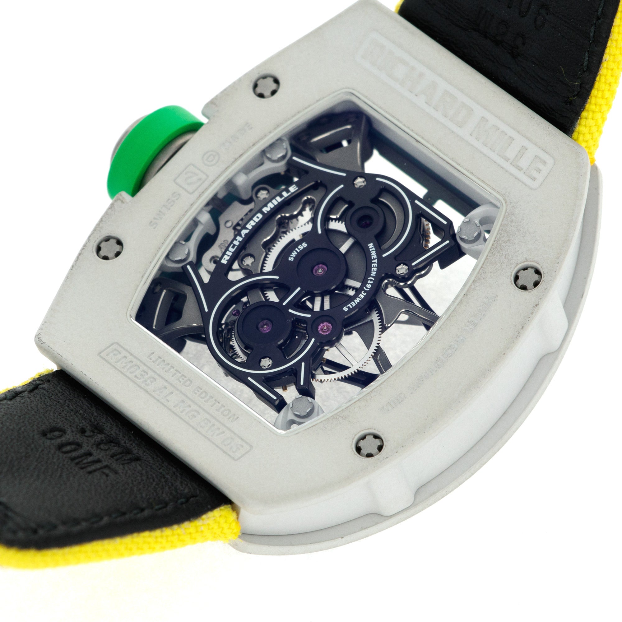 Richard Mille - Richard Mille Olympic-Worn, Yohan Blake Tourbillon RM38 Prototype - The Keystone Watches