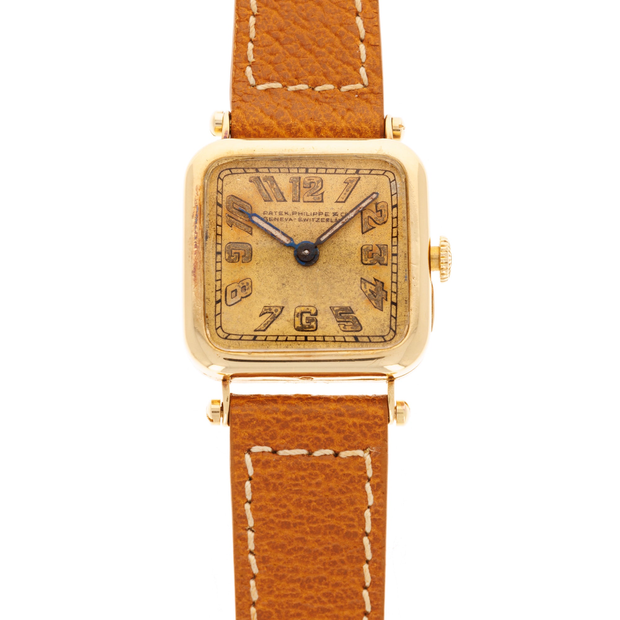 Patek Philippe Yellow Gold Square Watch Ref. 5 from 1920