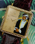 Audemars Piguet Yellow Gold Diamond Watch with Omani Ruler retailed by Asprey