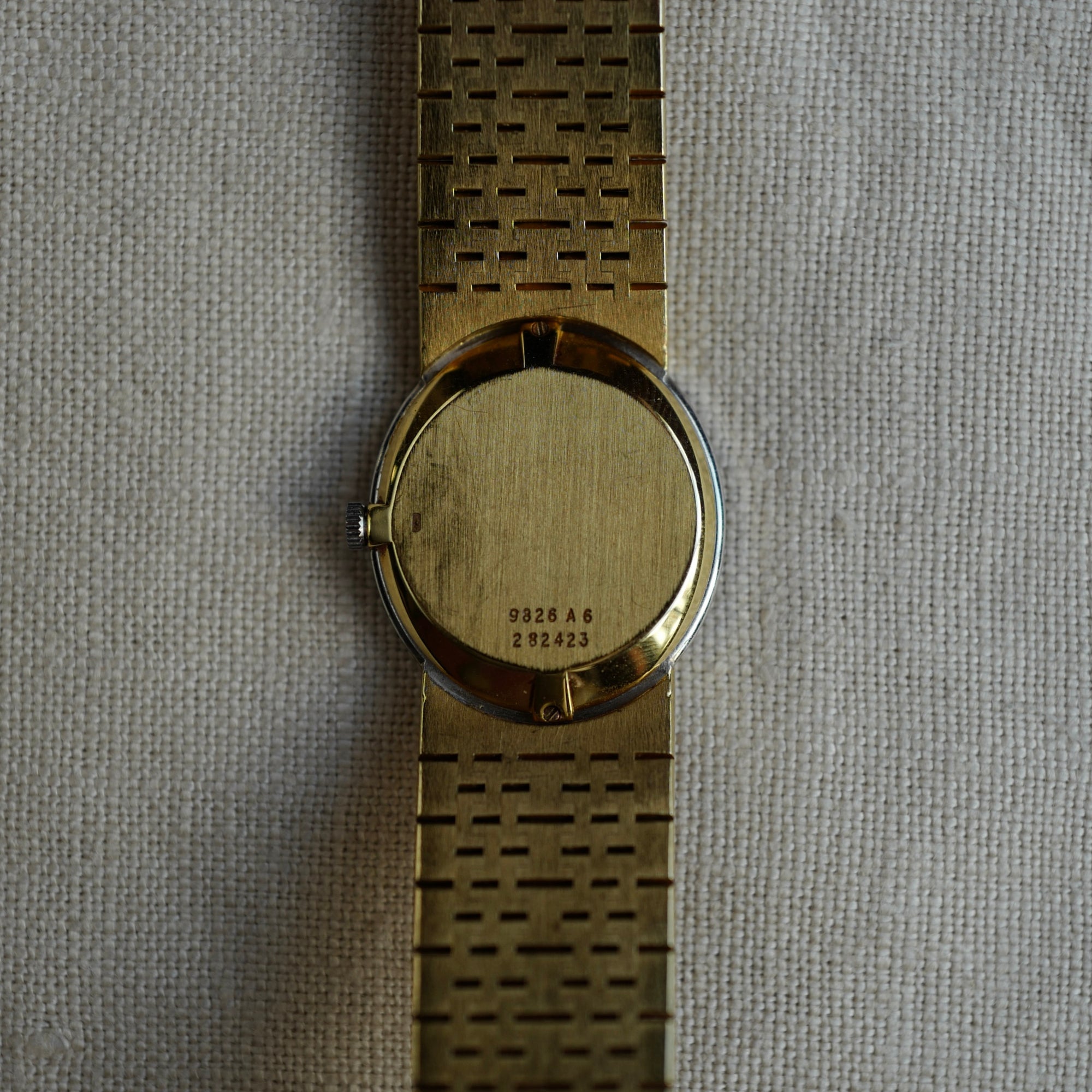 Piaget - Piaget Yellow Gold Tigerseye Diamond Watch Ref. 9826 - The Keystone Watches