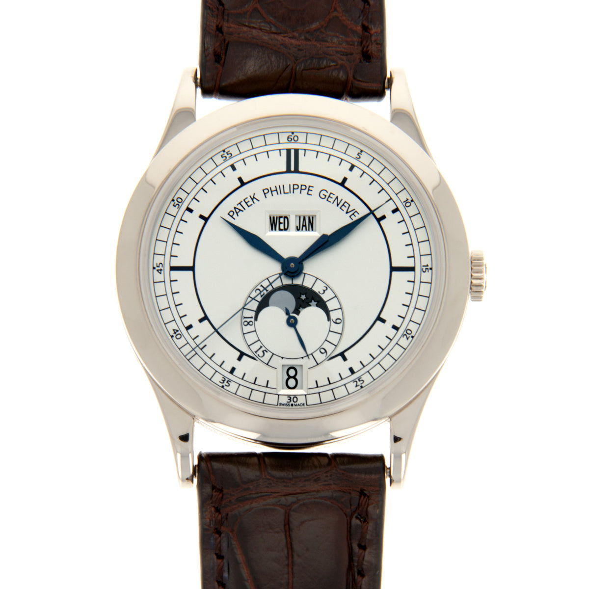 5396 Patek Philippe Annual Calendar 5396G-001 18k WG – The Keystone Watches
