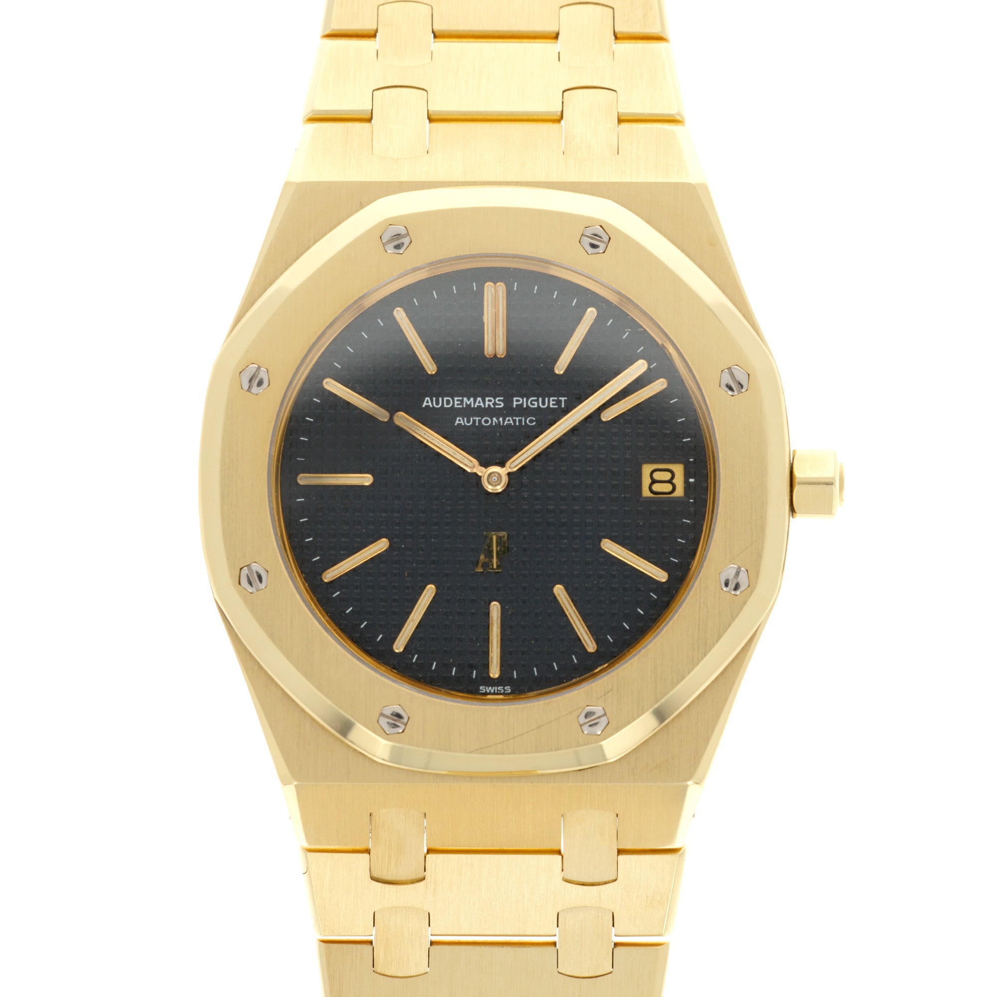 Audemars Piguet Yellow Gold Royal Oak First Series Jumbo Watch Ref. 5402