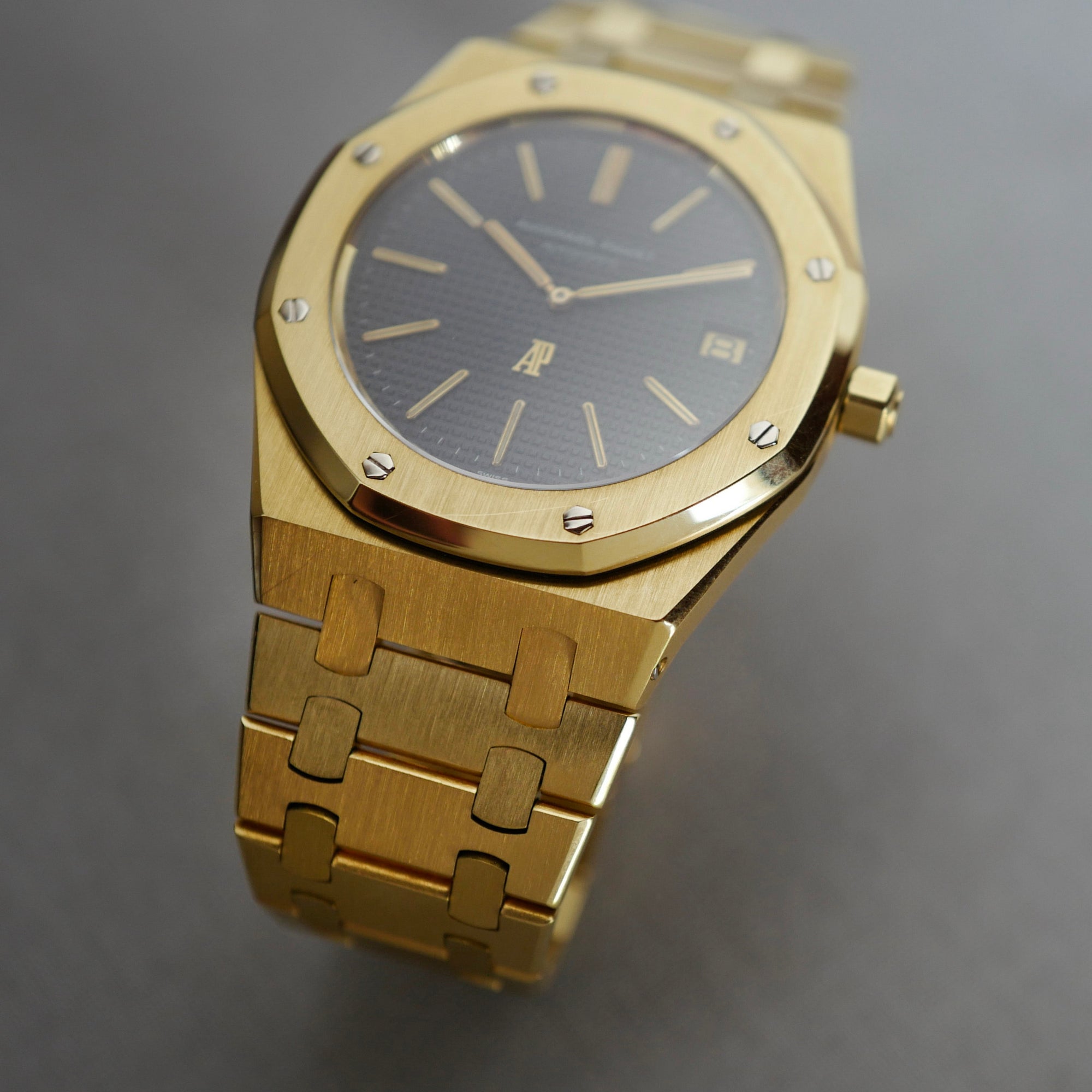 Audemars Piguet Yellow Gold Royal Oak First Series Jumbo Watch Ref. 5402