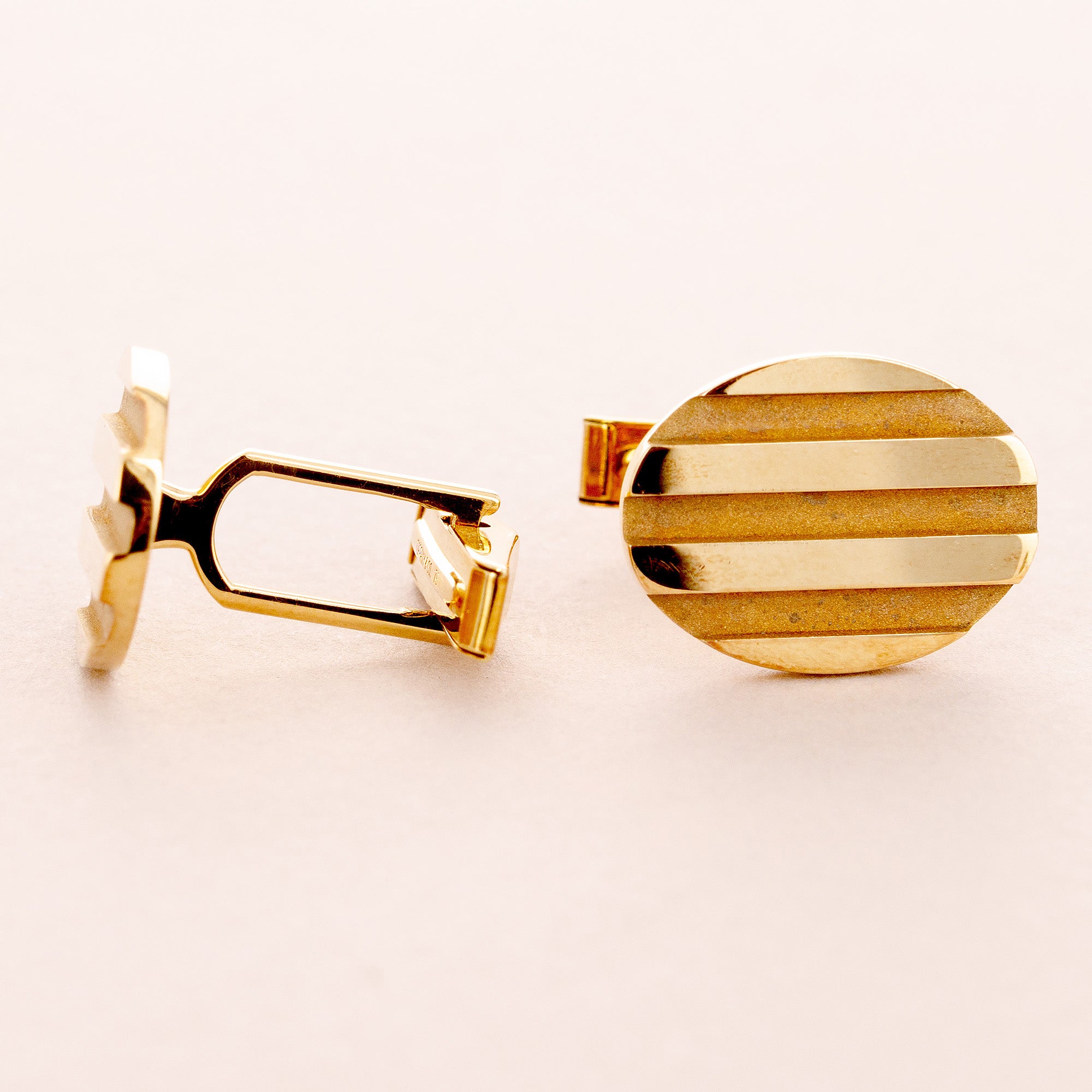 Tiffany & Co. - Tiffany & Co. Yellow Gold Cufflinks (Objet) - The Keystone Watches