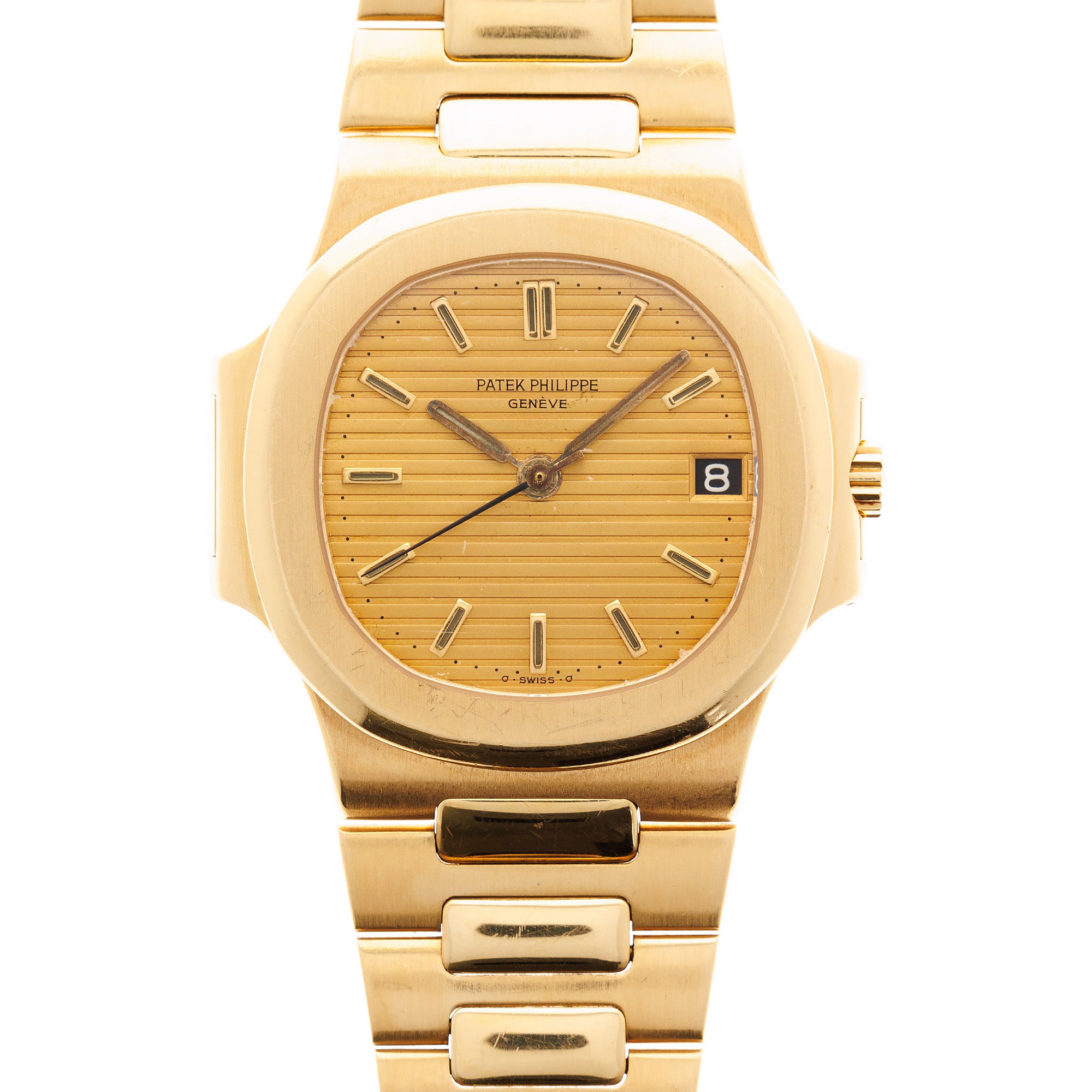 Patek Philippe - Patek Philippe Yellow Gold Nautilus Watch Ref. 3800 - The Keystone Watches