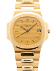 Patek Philippe Yellow Gold Nautilus Watch Ref. 3800