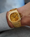 Patek Philippe Yellow Gold Nautilus Watch Ref. 3800