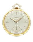 Patek Philippe - Patek Philippe White & Yellow Gold Pocket Watch - The Keystone Watches