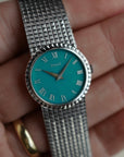 Piaget White Gold Mechancial Watch Turquoise Dial Ref. 924N24