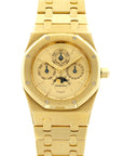 Audemars Piguet Yellow Gold Royal Oak Quantieme Calendar Ref. 25800