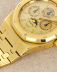 Audemars Piguet Yellow Gold Royal Oak Quantieme Calendar Ref. 25800