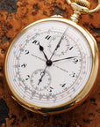 Patek Philippe Yellow Gold Chronograph Pocket Watch