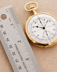 Patek Philippe Yellow Gold Chronograph Pocket Watch