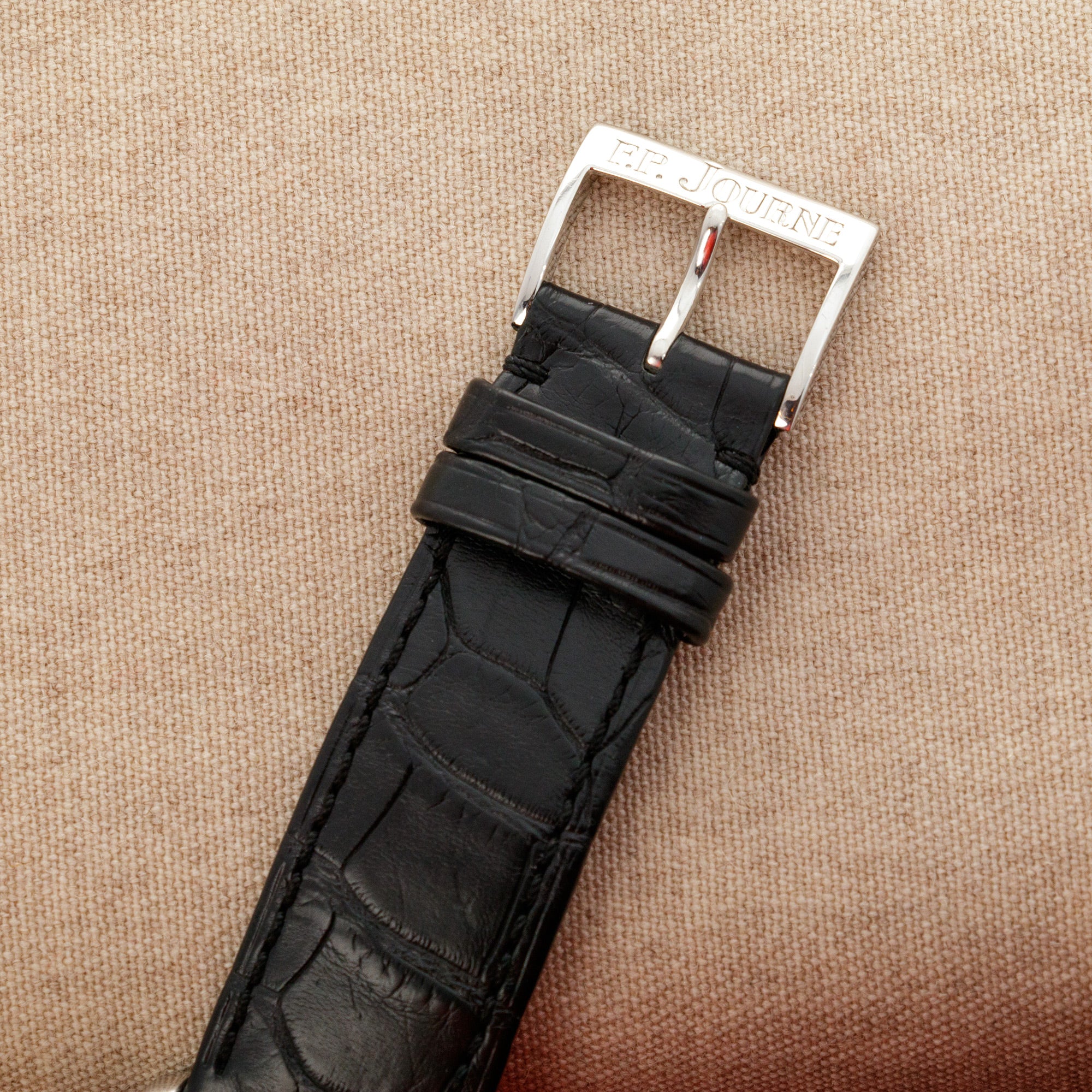 F.P. Journe Platinum Octa Lune Watch with Salmon Dial
