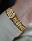 Rolex Yellow Gold Cellini Diamond Watch Ref. 4652