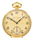 Patek Philippe Yellow Gold Pocket Watch