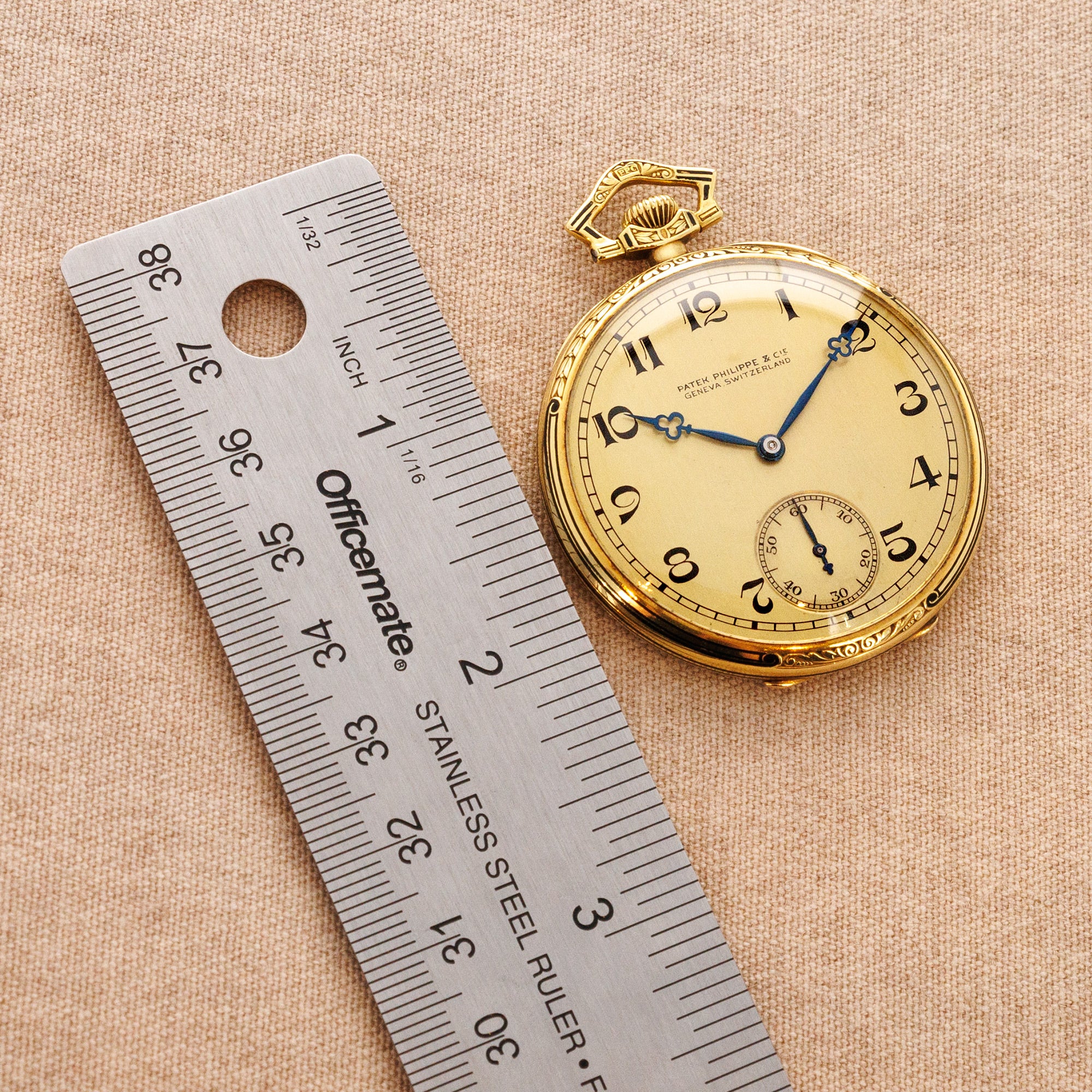 Patek Philippe Yellow Gold Pocket Watch