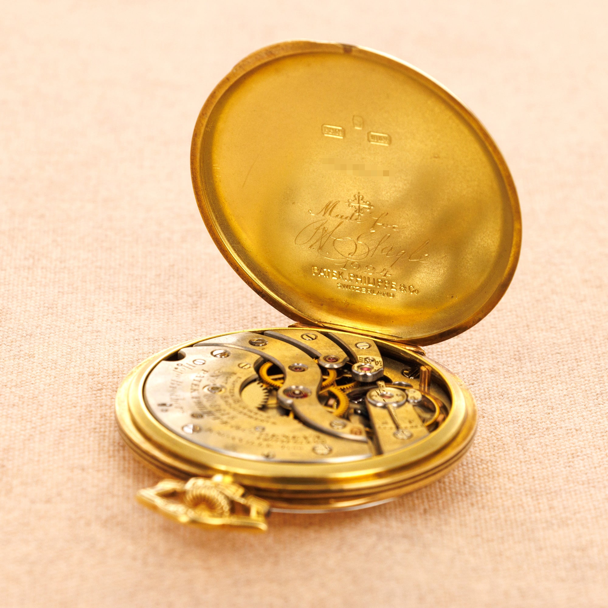 Patek Philippe Yellow Gold Pocket Watch