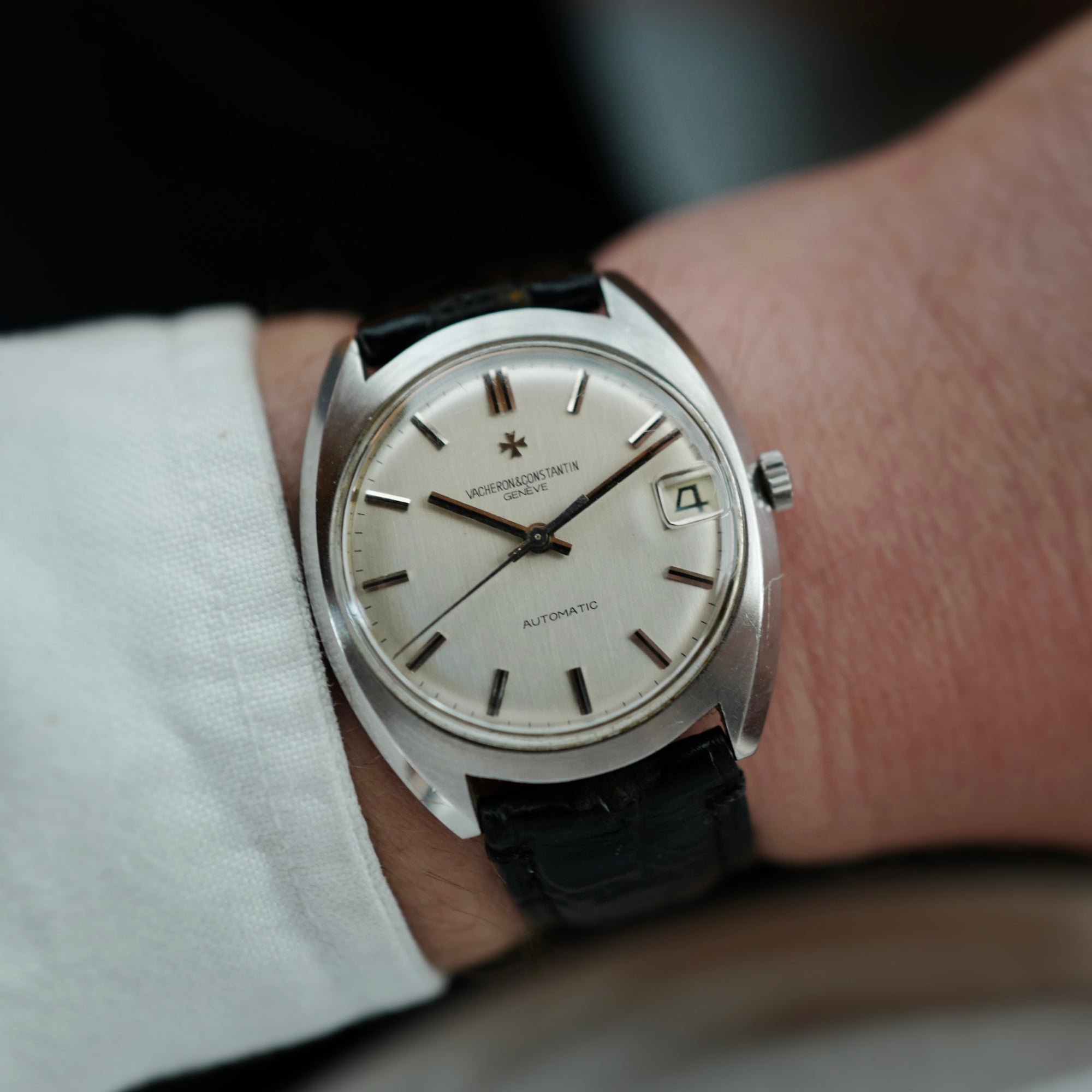Vacheron Constantin Steel Tonneau Automatic Watch Ref. 7397 (New Arrival)