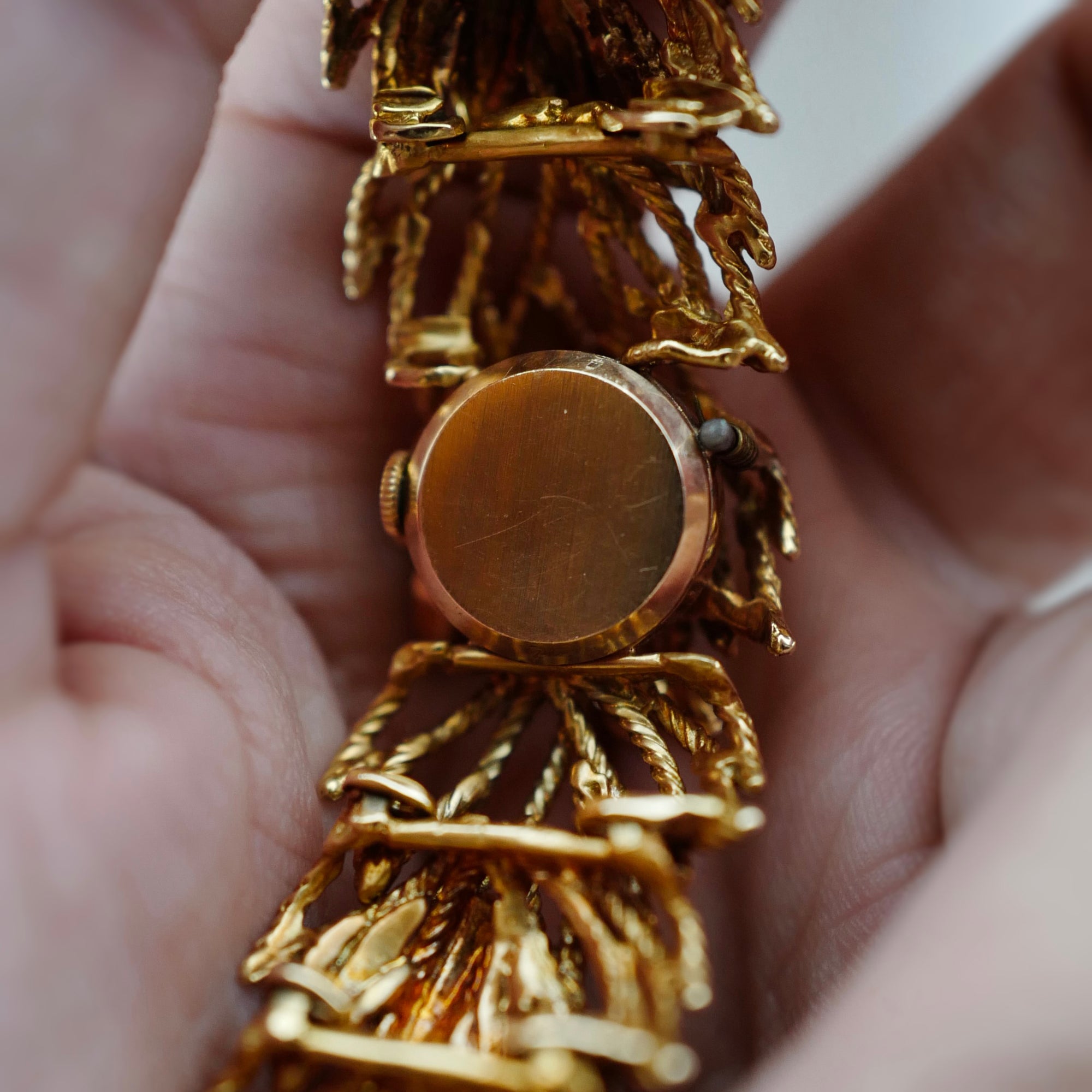 Rolex Yellow Gold Precision Cover Watch