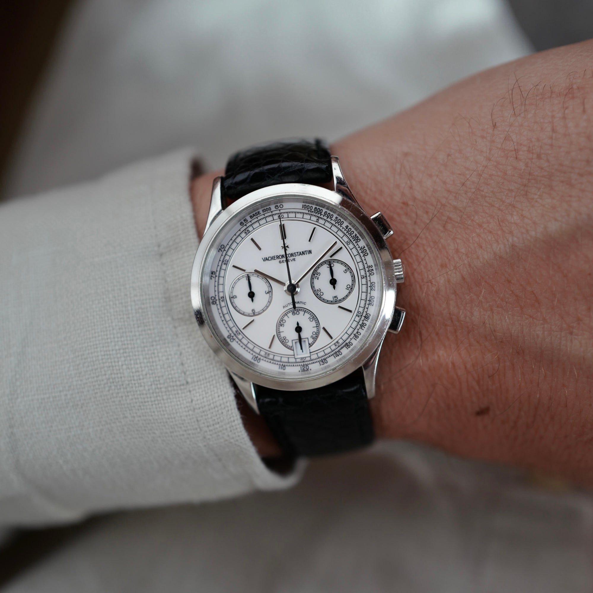 Vacheron Constantin Platinum Chronograph Watch Ref. 49002