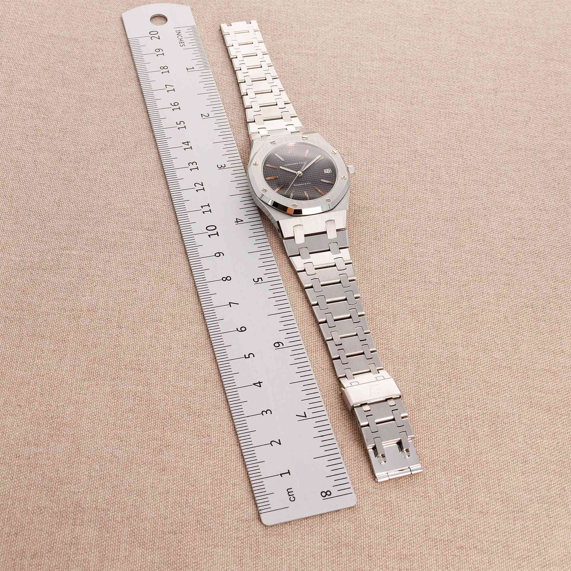 Audemars Piguet - Audemars Piguet Steel Royal Oak Watch, Retailed by Tiffany &amp; Co. - The Keystone Watches