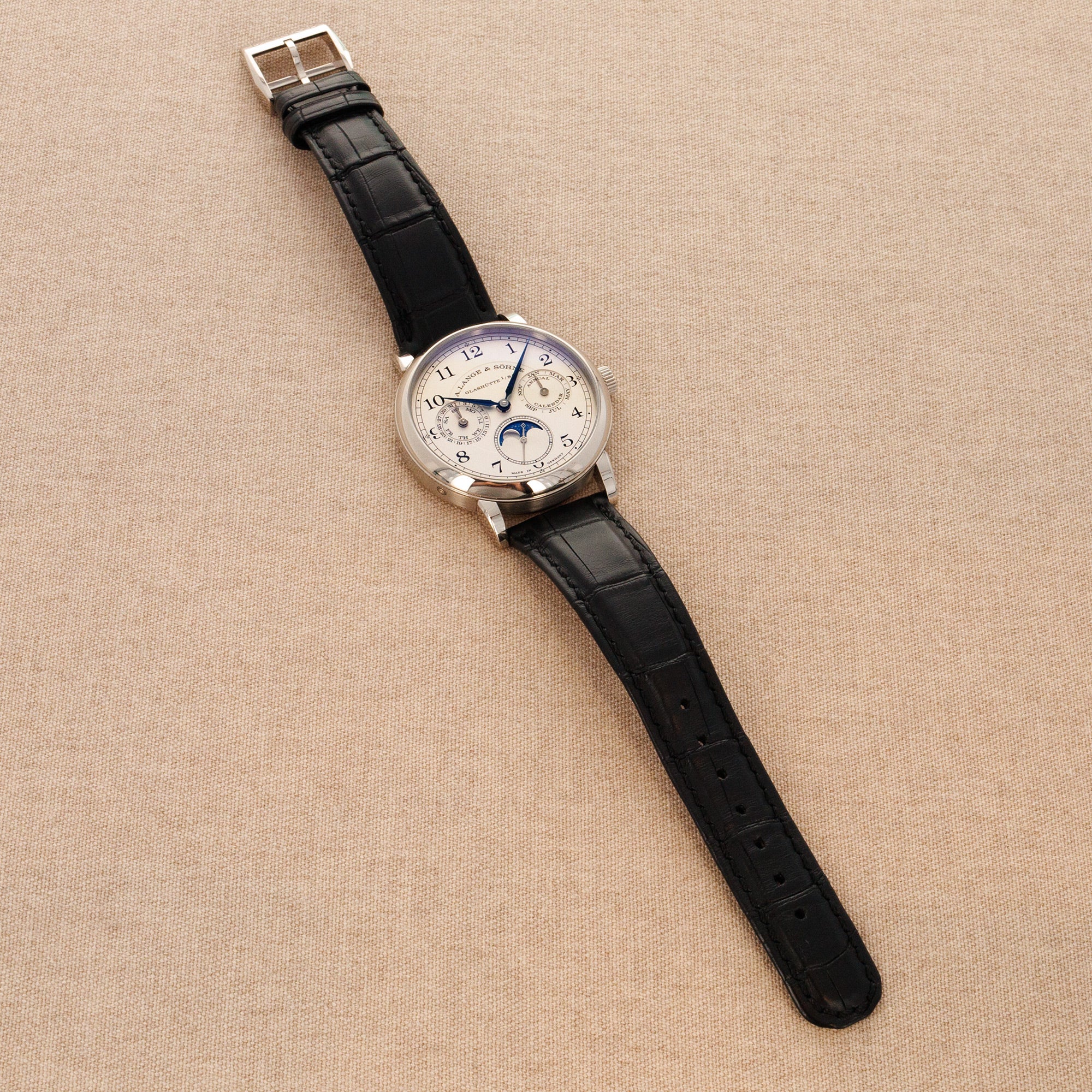 A. Lange &amp; Sohne White Gold 1815 Annual Calendar Watch Ref. 238.026