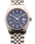 Rolex Datejust Ref. 1600 with Blue Dial