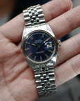 Rolex Datejust Ref. 1600 with Blue Dial