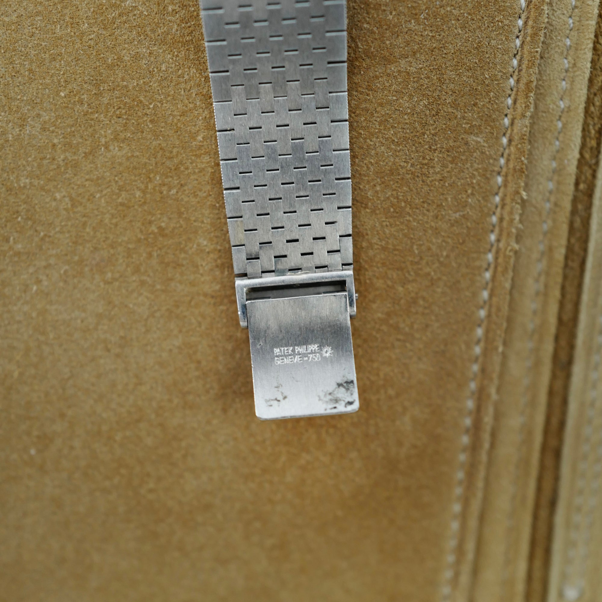 Patek Philippe White Gold Baguette Diamond Watch Ref. 3540 (New Arrival)