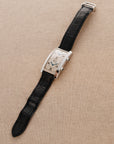 Cartier White Gold Cintree Dual Time Watch Ref. 2767 with Chinese Characters