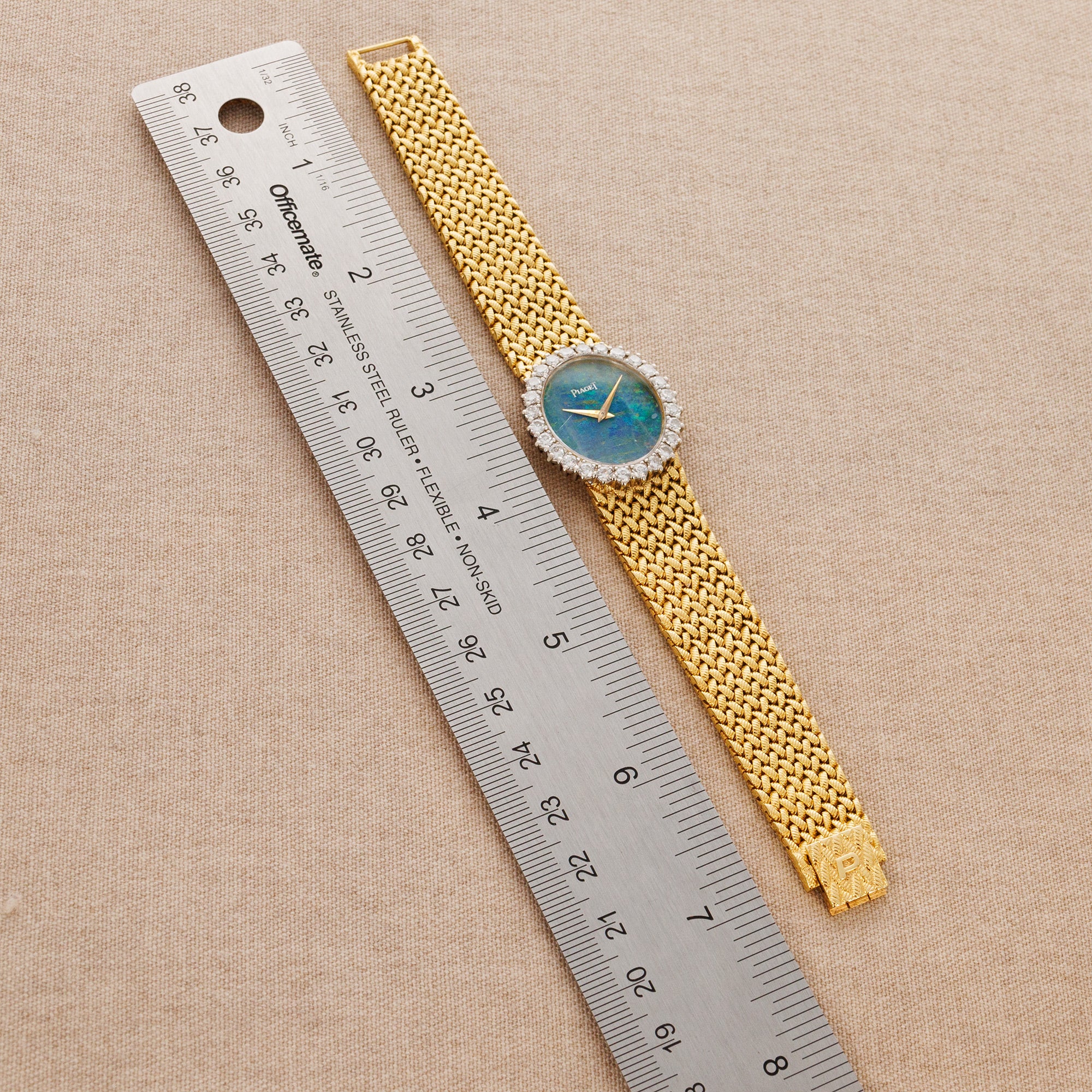 Piaget Yellow Gold and Opal Watch