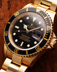 Rolex Yellow Gold Submariner Ref. 16618