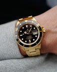 Rolex Yellow Gold Submariner Ref. 16618