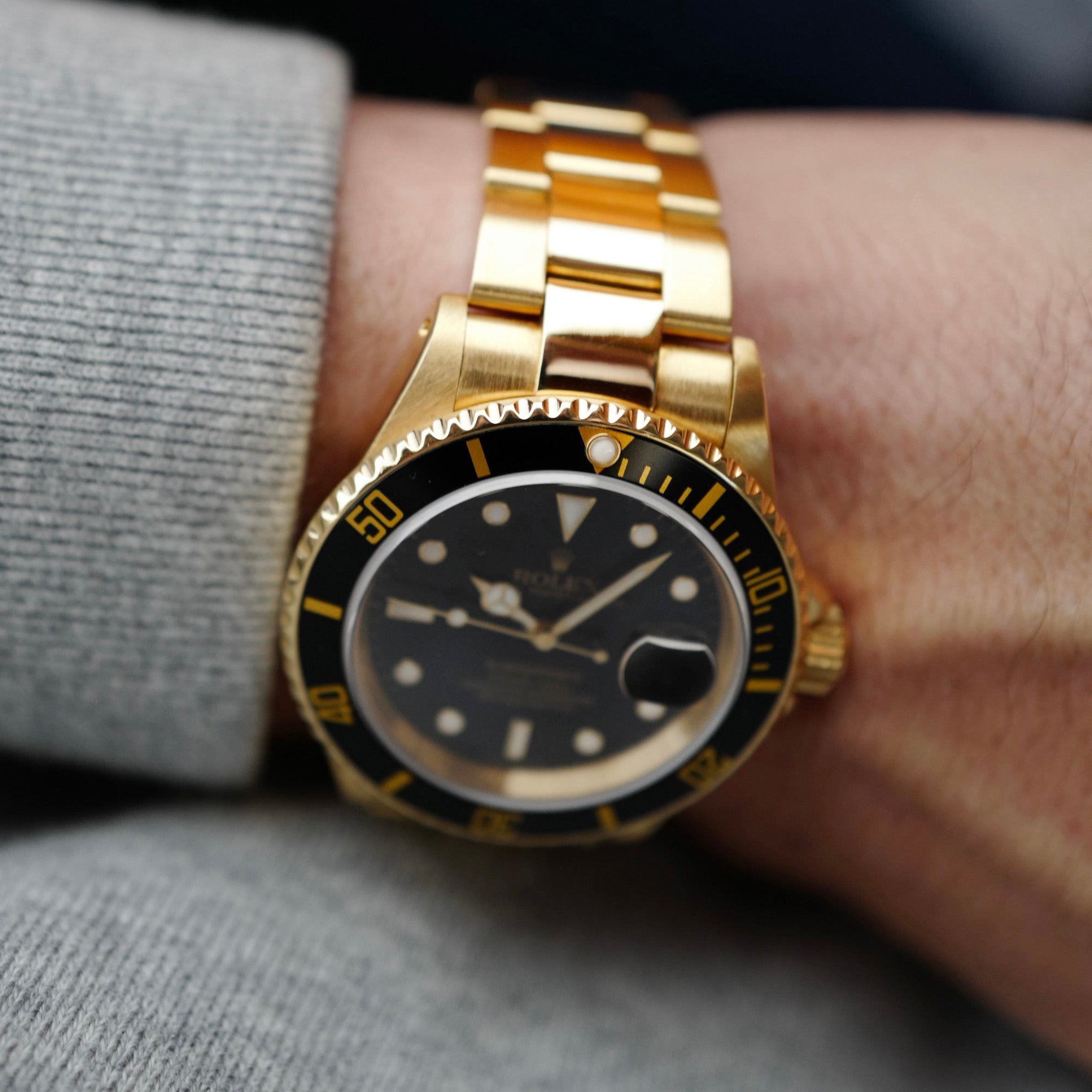 Rolex Yellow Gold Submariner Ref. 16618