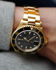 Rolex Yellow Gold Submariner Ref. 16618