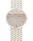 Audemars Piguet - Audemars Piguet White Gold Link Bracelet Watch - The Keystone Watches