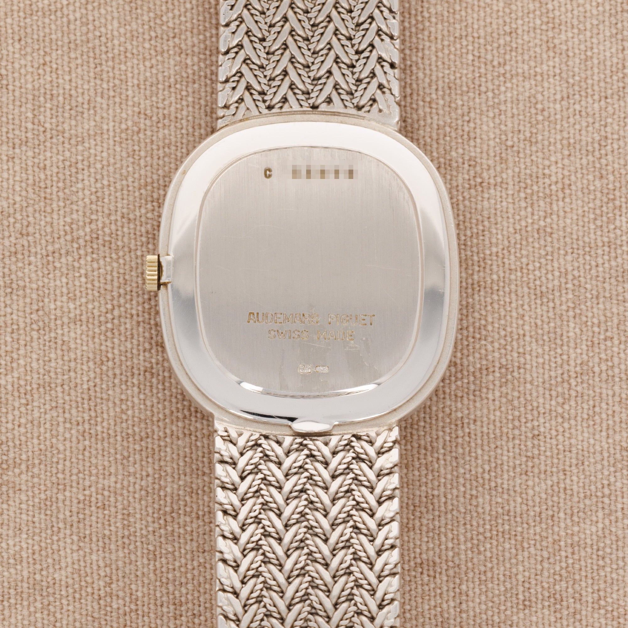 Audemars Piguet White Gold and Diamond Watch