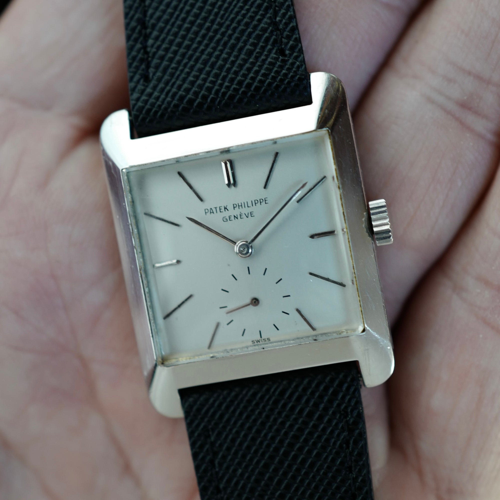 Patek Philippe Platinum Square Watch Ref. 2488