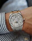 Audemars Piguet Steel Royal Oak Quantieme Perpetual Ref. 25820