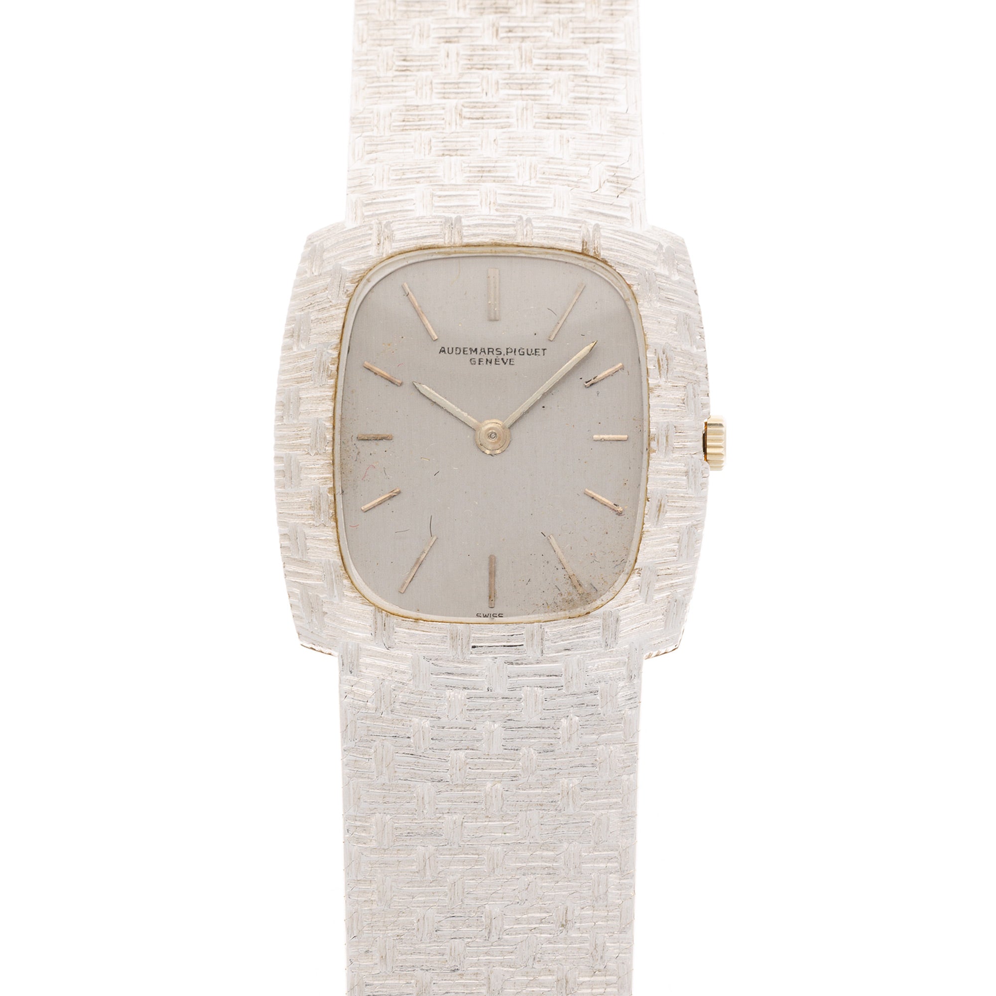Audemars Piguet - Audemars Piguet White Gold Bracelet Watch with Original Box and Papers - The Keystone Watches